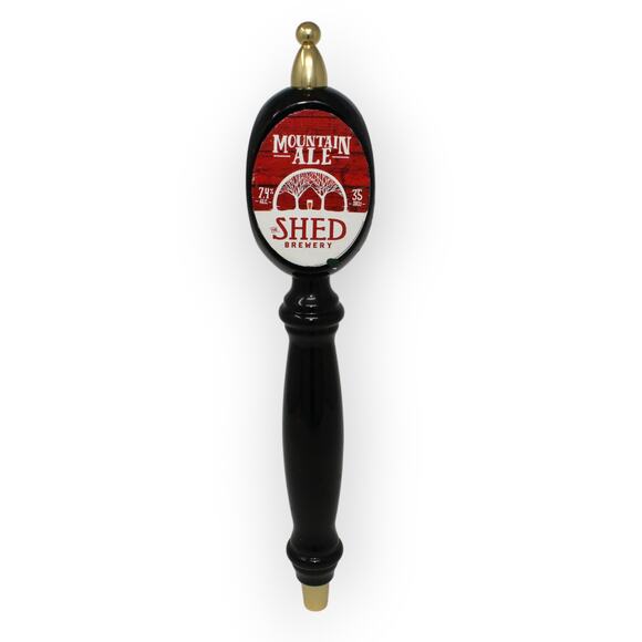 Shed Brewery Mountain Ale Beer Tap Handle Stowe Vermont VT 802 SKI LOCAL - Picture 11 of 11